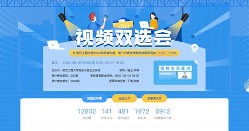 武漢工程大學(xué)機(jī)械大類 電氣大類專場網(wǎng)絡(luò)視頻雙選會(huì)成功舉辦