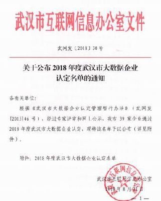 海云基因武漢分公司于2018年獲得高新技術(shù)企業(yè)、大數(shù)據(jù)企業(yè)、科技小巨人等榮譽(yù)