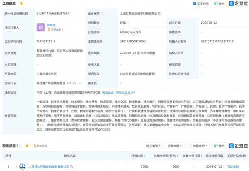 萬(wàn)達(dá)在上海成立數(shù)字科技公司 含互聯(lián)網(wǎng)銷售業(yè)務(wù)